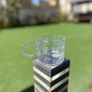 JIGVA Glass Mug with Handle