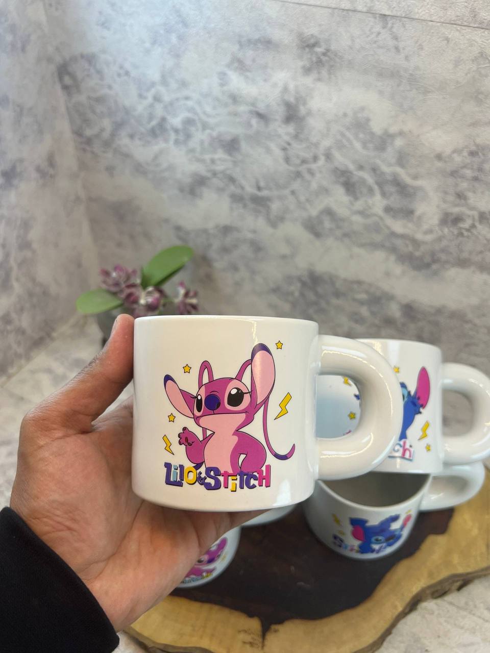 Set of White Stitch Mug - Image 2