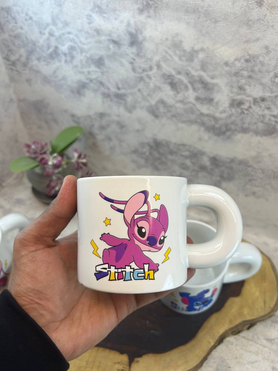 Set of White Stitch Mug - Image 4